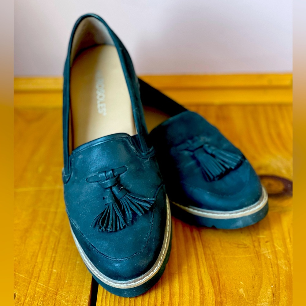 Gently worn loafers